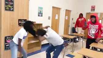 Crazy Ass Girls Own The School