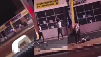Girl Spits On Another Girl And Gets A Whooping!