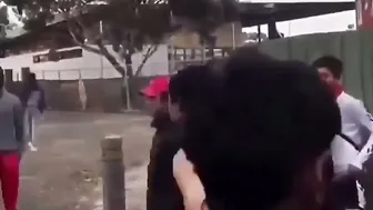 Burmese vs South Sudanese In Melbourne Scrap