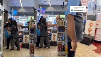 Shoplifters At Croydon Co-op