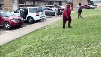 Almost Fighting With One Arm Behind Her Back