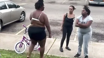 Almost Fighting With One Arm Behind Her Back