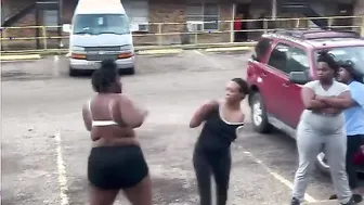 Almost Fighting With One Arm Behind Her Back