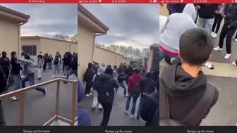 Kid gets jumped in Bay Area