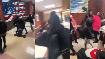 Bro Got Knocked Out and Flipped Paralyzed School Fight