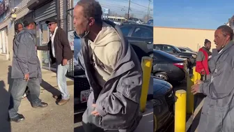 Two Oldheads Trade Punches