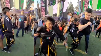 He Chose The Wrong Guy To Start A Mosh Pit!