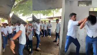 School Fight In Kerala, India