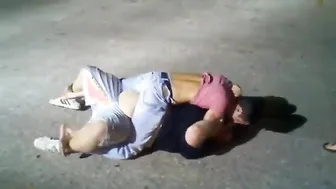 Small Guy Beats Big Guy With BJJ