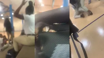 Girl Gets Beat Up At School For Talking shit!