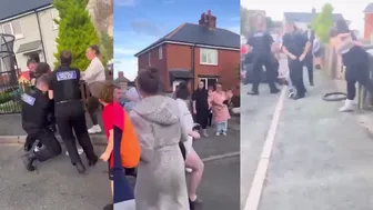 Cops vs Civilians Ends In Knockout