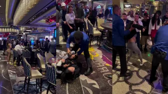 Fight At The Cosmo Casino In Las Vegas