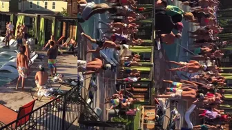 Pool party Fight ????‍♂️