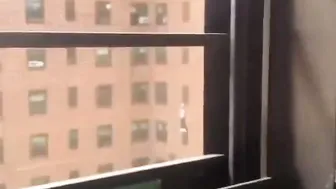 Someone Jumped From A 4 Story Building To Escape A Cop Raid! ????????