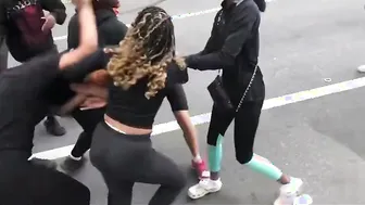 Girl fights With Babies!
