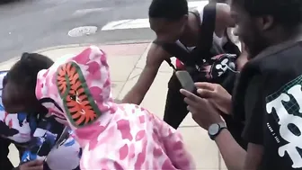 Girl fights With Babies!