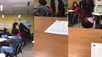 Surprising School Fights Between Student And Teacher!