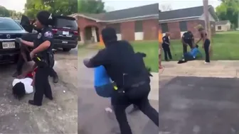 Girl Fights Cops Over Baby Daddy Arrest