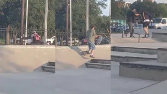 Skatepark spars - A Daily Fight Video