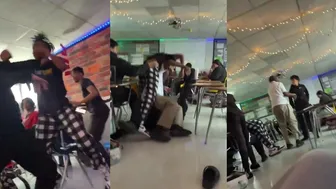 Kid talkshit, got beatup in class