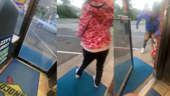 6 Am Gas Station Brawl