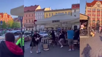 Poznań Fans Clash Before Chelsea vs Real Betis