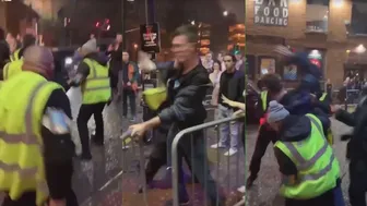 Bouncer Fights Off 8 Workers And Stands Strong