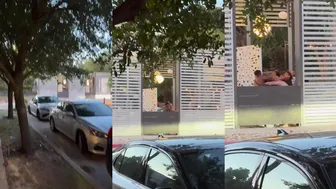 FIGHT At Apartment Pool