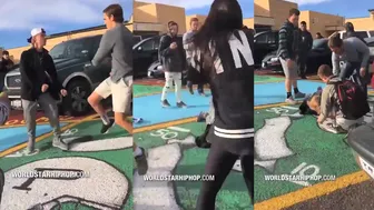 Friend fight over a girl