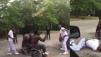 Knocked Out By A Guy In A Wheelchair