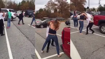 Girlfights Caught On Camera - Who Won?