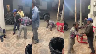 Drunk Mexicans Fight