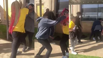 Lil slap starts girl fights!