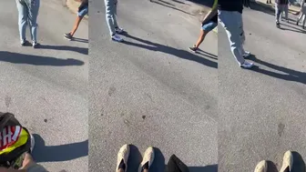 Petty girl fight ????