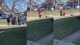 Cousin Fight: All Black Outfit 3 Times!