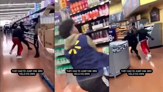 Daily Fights And Entertainment: His Opps Pulled Up To His Job & Tried Jumping Hi