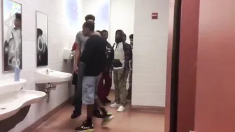 Bro Got Put In The Trash In Toilets - A Daily Fight Clip