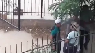 Friend Jumps In To Stop The Assault