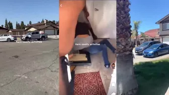 Woman Gets What She Deserves for Cutting Tires