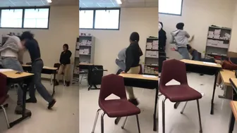 Daily crazy fights at school ????