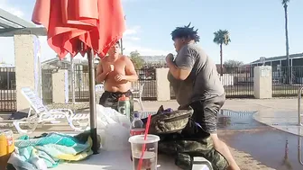 Fat dudes Vs Fat Dudes #Fight