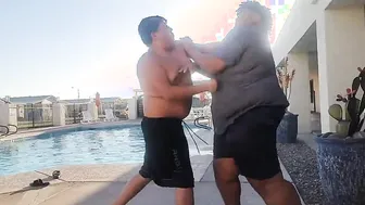Fat dudes Vs Fat Dudes #Fight