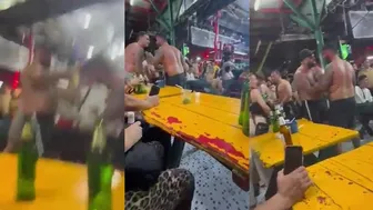 Crazy Fight Between Tourists In Philippines ????????