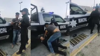 Female Cop Attacked During Traffic Stop In Mexico