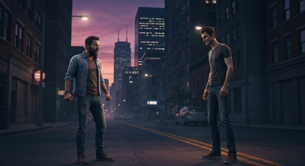 Why Males Choose Street Fight Over Conflict Resolution